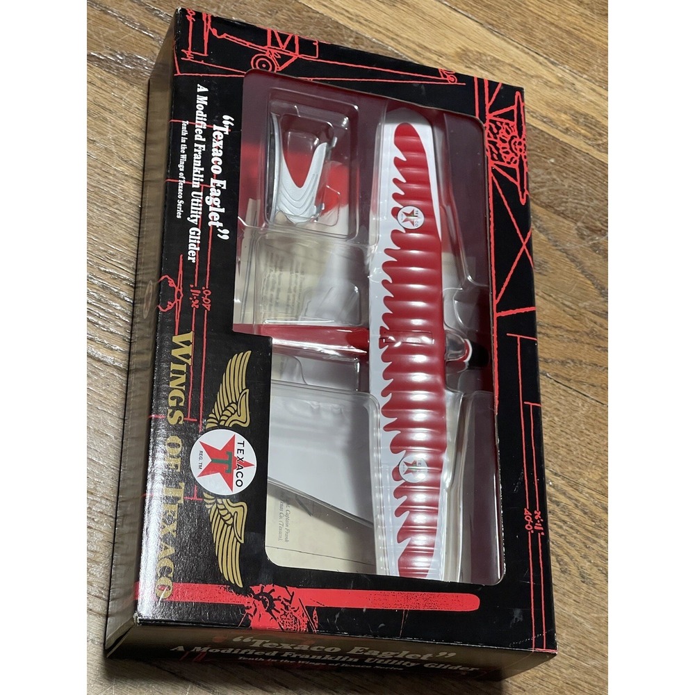 ERTL‎ WINGS OF TEXACO EAGLET UTILITY GLIDER AIRPLANE 2002 #10 in TEXACO Series